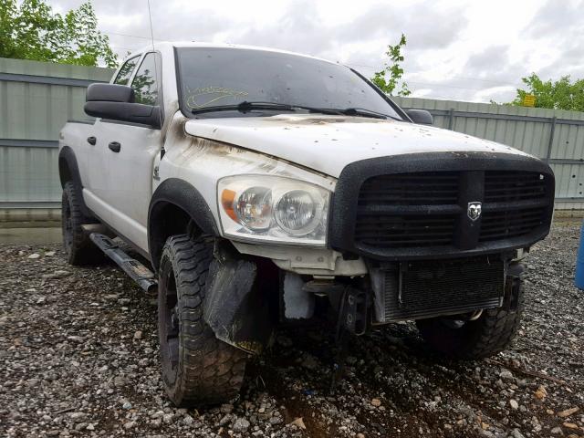 3D7KS28L39G526649 - 2009 DODGE RAM 2500 WHITE photo 1