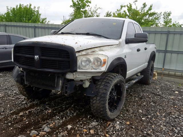 3D7KS28L39G526649 - 2009 DODGE RAM 2500 WHITE photo 2