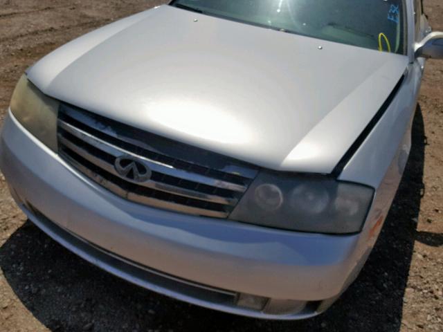 JNKAY41E83M000497 - 2003 INFINITI M45 SILVER photo 9