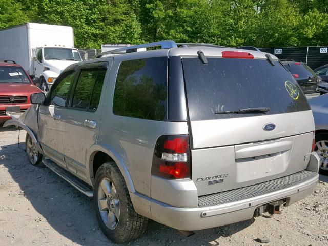 1FMDU75W33ZA77596 - 2003 FORD EXPLORER L SILVER photo 3