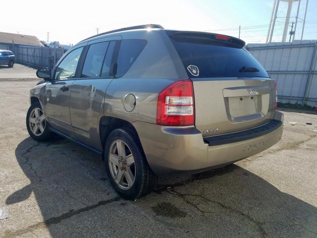 1J8FF47W18D693605 - 2008 JEEP COMPASS SPORT  photo 3