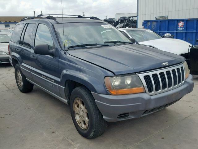 1J4GX48S91C705705 - 2001 JEEP GRAND CHER GRAY photo 1