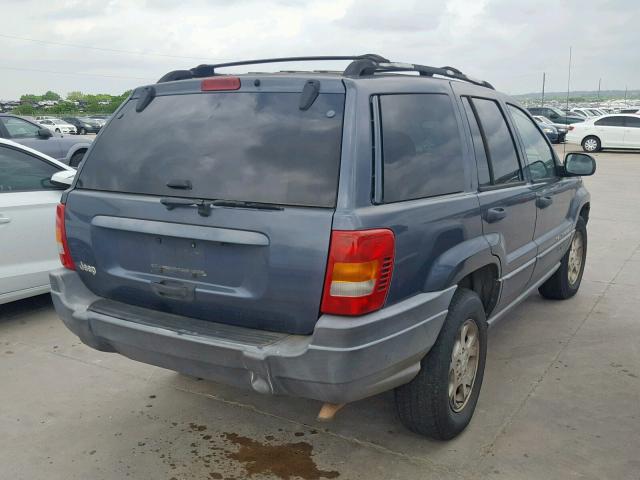 1J4GX48S91C705705 - 2001 JEEP GRAND CHER GRAY photo 4