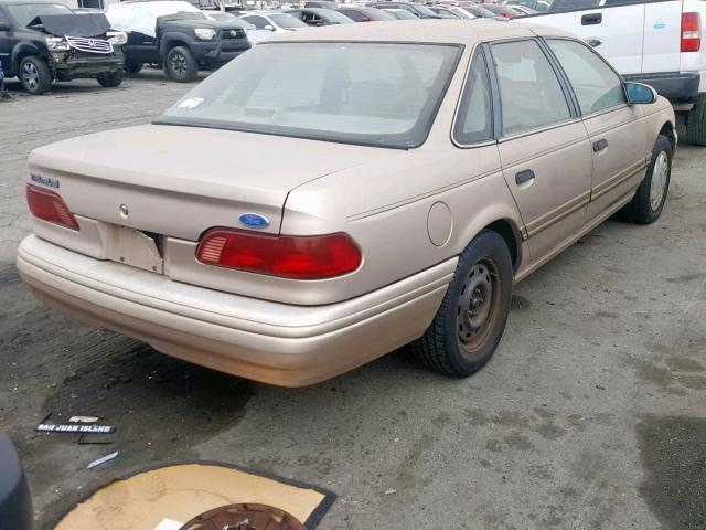 1FALP5240PG253493 - 1993 FORD TAURUS GL TAN photo 4