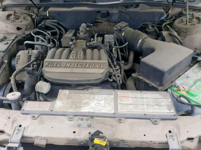 1FALP5240PG253493 - 1993 FORD TAURUS GL TAN photo 7