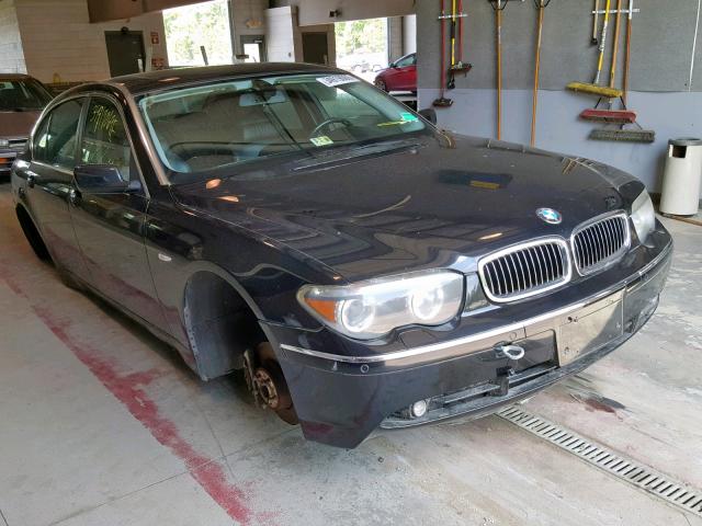 WBAGN63402DR03369 - 2002 BMW 745 LI BLACK photo 1