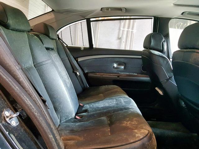 WBAGN63402DR03369 - 2002 BMW 745 LI BLACK photo 6