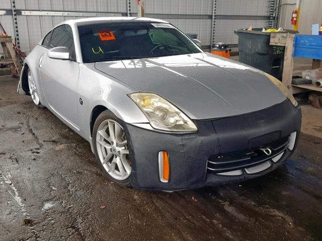 JN1AZ34EX6M350421 - 2006 NISSAN 350Z COUPE SILVER photo 1