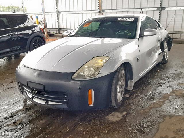 JN1AZ34EX6M350421 - 2006 NISSAN 350Z COUPE SILVER photo 2