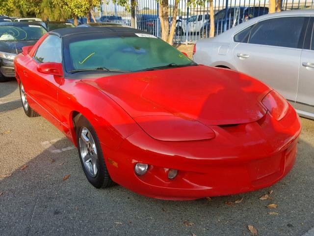 2G2FS22K8W2202028 - 1998 PONTIAC FIREBIRD RED photo 1