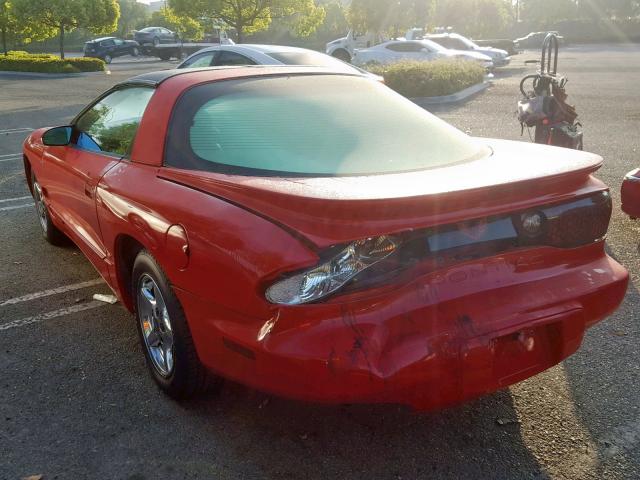 2G2FS22K8W2202028 - 1998 PONTIAC FIREBIRD RED photo 3