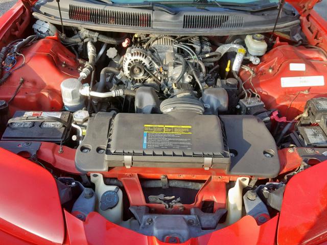 2G2FS22K8W2202028 - 1998 PONTIAC FIREBIRD RED photo 7