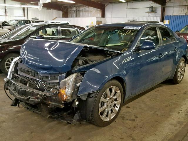 1G6DT57V890166497 - 2009 CADILLAC CTS HI FEA BLUE photo 2