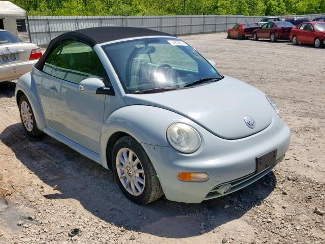 3VWCM31Y74M339670 - 2004 VOLKSWAGEN NEW BEETLE Blau Foto 1
