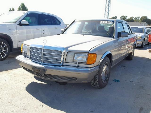 WDBCA39D5HA305841 - 1987 MERCEDES-BENZ 560 SEL GOLD photo 2