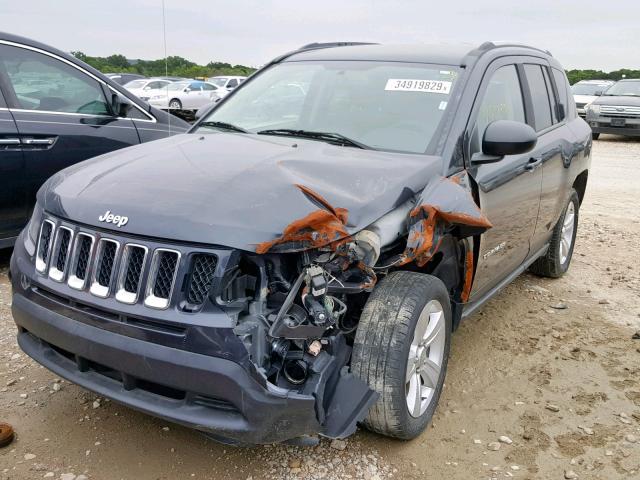 1C4NJDBB1GD566647 - 2016 JEEP COMPASS SP BLACK photo 2