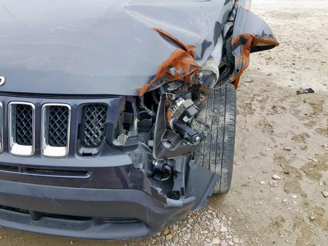 1C4NJDBB1GD566647 - 2016 JEEP COMPASS SP BLACK photo 9