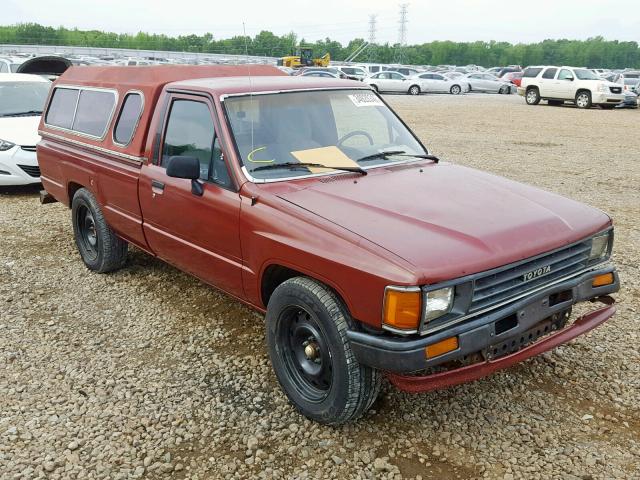 JT4RN55D5H0234289 - 1987 TOYOTA PICKUP 1/2 MAROON photo 1