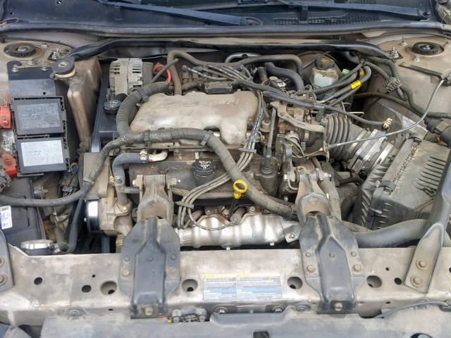 2G1WF52E039384234 - 2003 CHEVROLET IMPALA SILVER photo 7