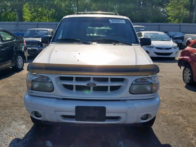 1FMZU85P9YZA92325 - 2000 FORD EXPLORER L WHITE photo 10