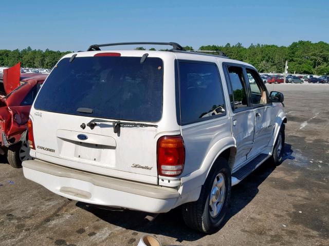 1FMZU85P9YZA92325 - 2000 FORD EXPLORER L WHITE photo 4