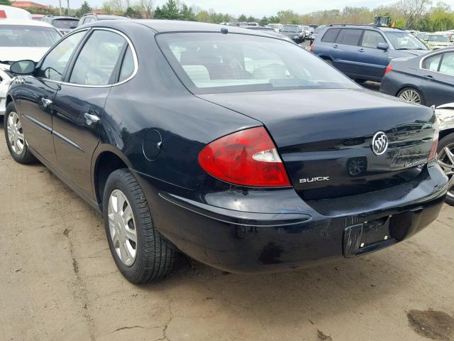 2G4WC582761158431 - 2006 BUICK LACROSSE C BLACK photo 3