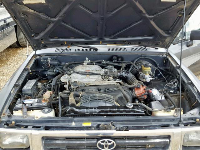 JT4VN13D1N5087977 - 1992 TOYOTA PICKUP 1/2 GRAY photo 7