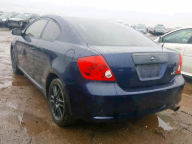 JTKDE177660086993 - 2006 TOYOTA SCION TC BLUE photo 3
