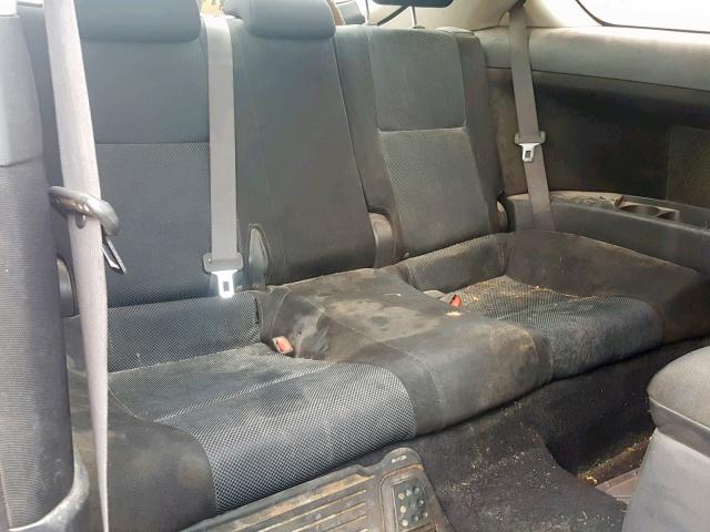 JTKDE177660086993 - 2006 TOYOTA SCION TC BLUE photo 6