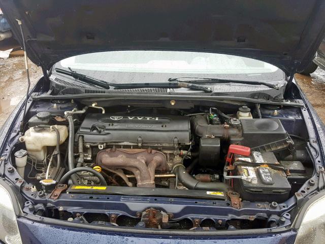 JTKDE177660086993 - 2006 TOYOTA SCION TC BLUE photo 7