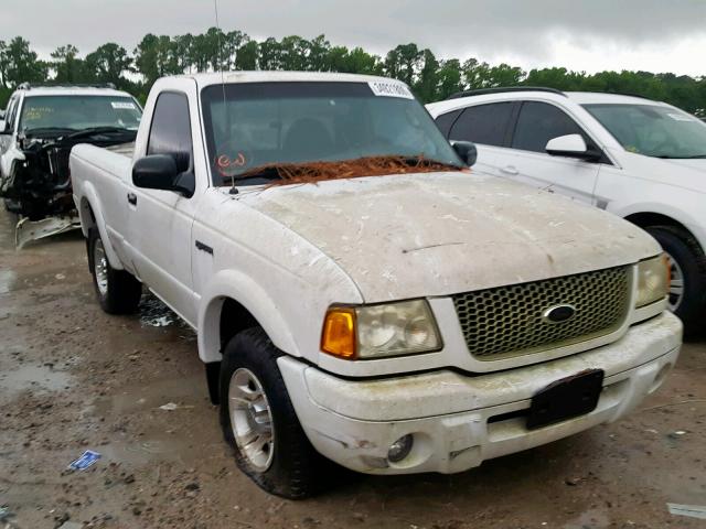 1FTYR10U13PA02840 - 2003 FORD RANGER WHITE photo 1