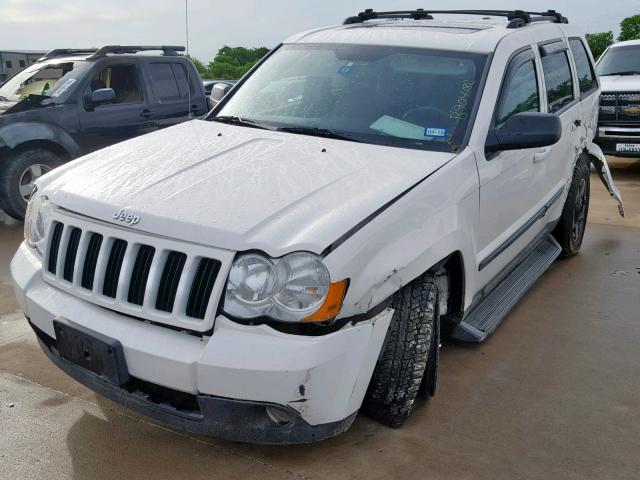 1J8GR48K79C533341 - 2009 JEEP GRAND CHER WHITE photo 2