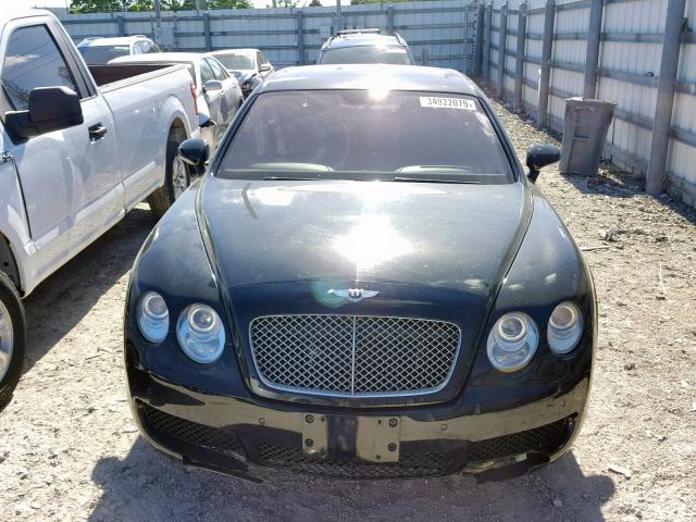 SCBBR53W16C034518 - 2006 BENTLEY CONTINENTA BLACK photo 9