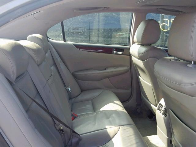 JTHBF30G030092123 - 2003 LEXUS ES 300 GREEN photo 6