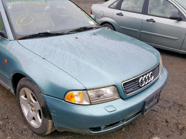 WAUED28D1XA053661 - 1999 AUDI A4 2.8 QUA GREEN photo 9