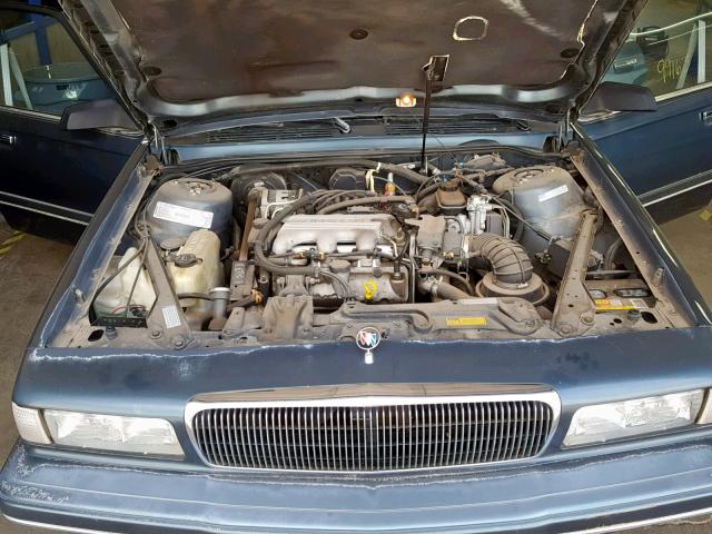 1G4AG55M2T6408022 - 1996 BUICK CENTURY SP GREEN photo 7