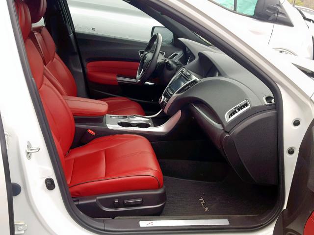 19UUB3F65JA003174 - 2018 ACURA TLX TECH+A Белый фото 5