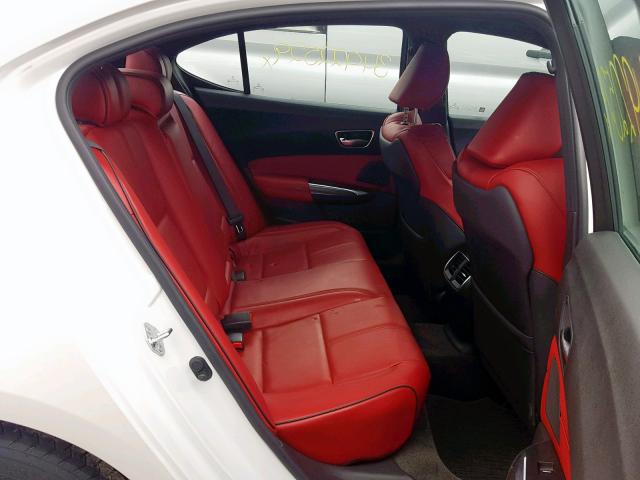 19UUB3F65JA003174 - 2018 ACURA TLX TECH+A Белый фото 6
