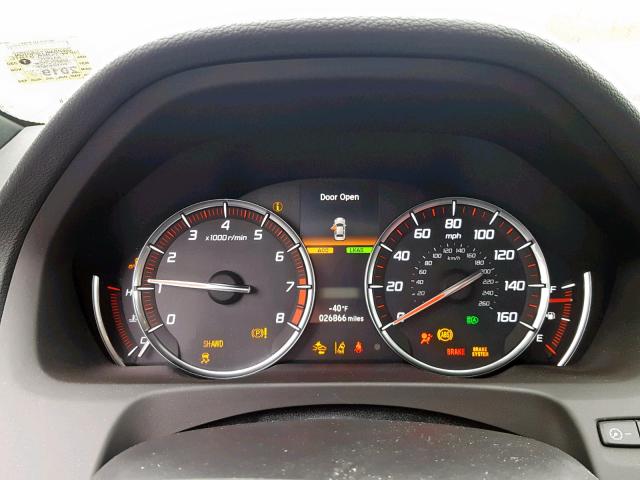 19UUB3F65JA003174 - 2018 ACURA TLX TECH+A Белый фото 8