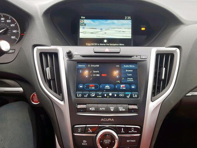 19UUB3F65JA003174 - 2018 ACURA TLX TECH+A Белый фото 9