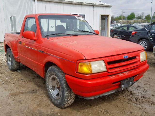 1FTCR10A5RPB80808 - 1994 FORD RANGER RED photo 1