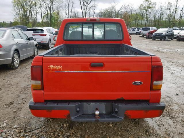 1FTCR10A5RPB80808 - 1994 FORD RANGER RED photo 6