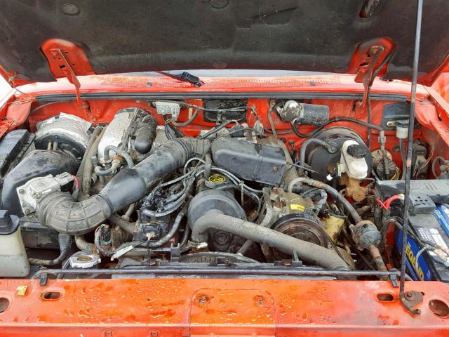 1FTCR10A5RPB80808 - 1994 FORD RANGER RED photo 7