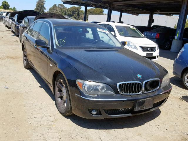 WBAHN83547DT68109 - 2007 BMW 750 BLACK photo 1