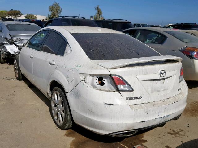 1YVHZ8CB3A5M35923 - 2010 MAZDA 6 S WHITE photo 3