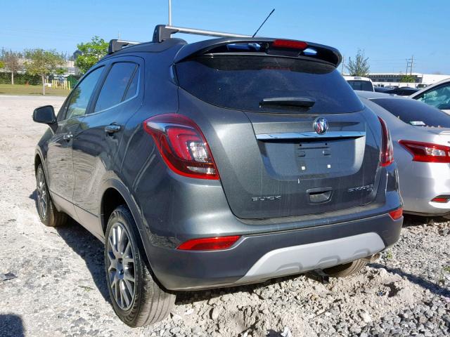 KL4CJ2SMXJB654588 - 2018 BUICK ENCORE SPO GRAY photo 3