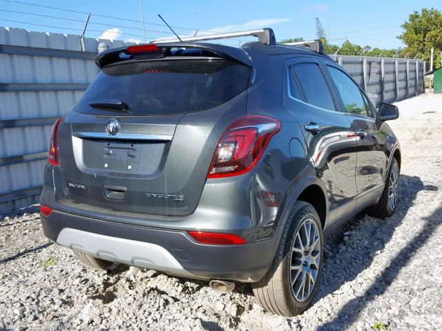 KL4CJ2SMXJB654588 - 2018 BUICK ENCORE SPO GRAY photo 4