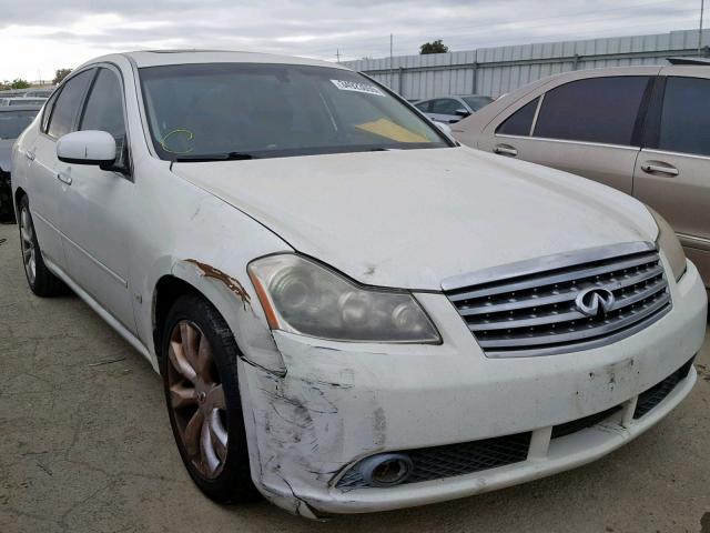 JNKAY01E96M110780 - 2006 INFINITI M35 BASE WHITE photo 1