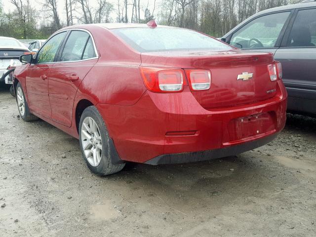 1G11C5SL6EF150787 - 2014 CHEVROLET MALIBU 1LT RED photo 3