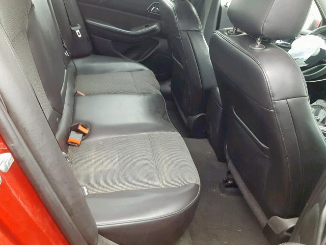 1G11C5SL6EF150787 - 2014 CHEVROLET MALIBU 1LT RED photo 6